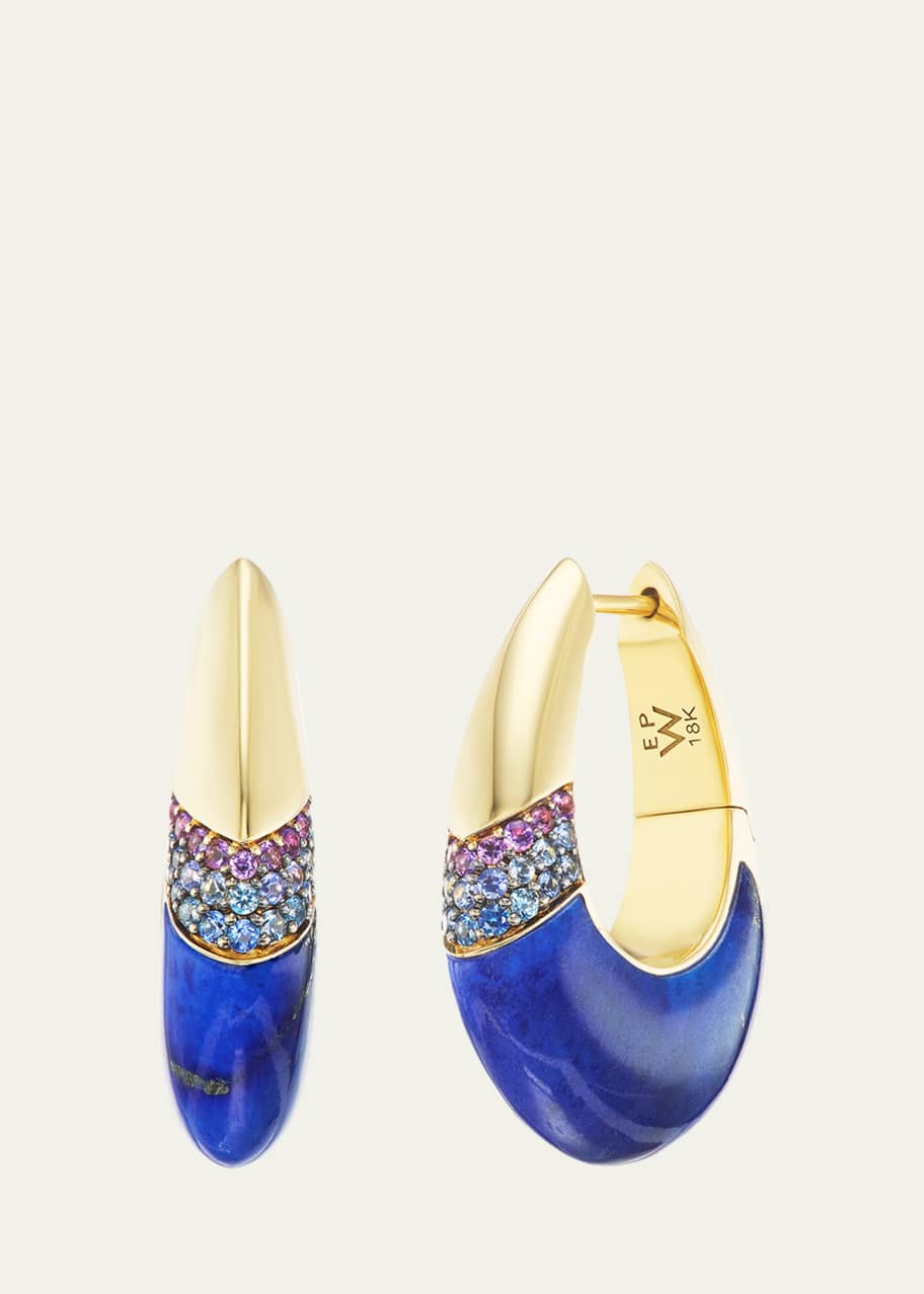 18K Emily Hoop Earrings main image 0