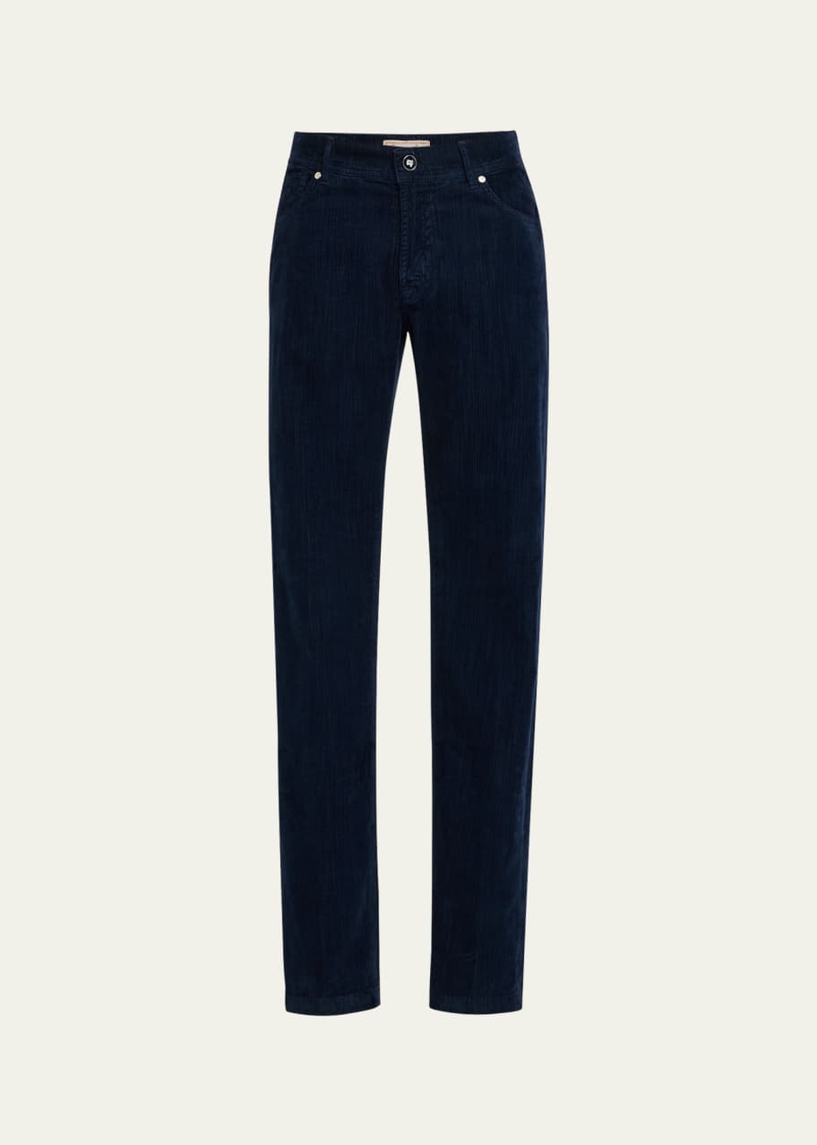 Image 1 of 1: Men's Worsted Flannel 5-Pocket Pants