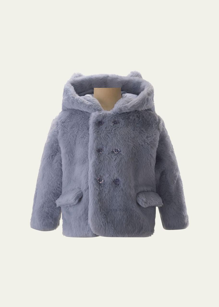 Rachel Riley Boy's Hooded Teddy Coat, Size 6M-24M - Bergdorf Goodman