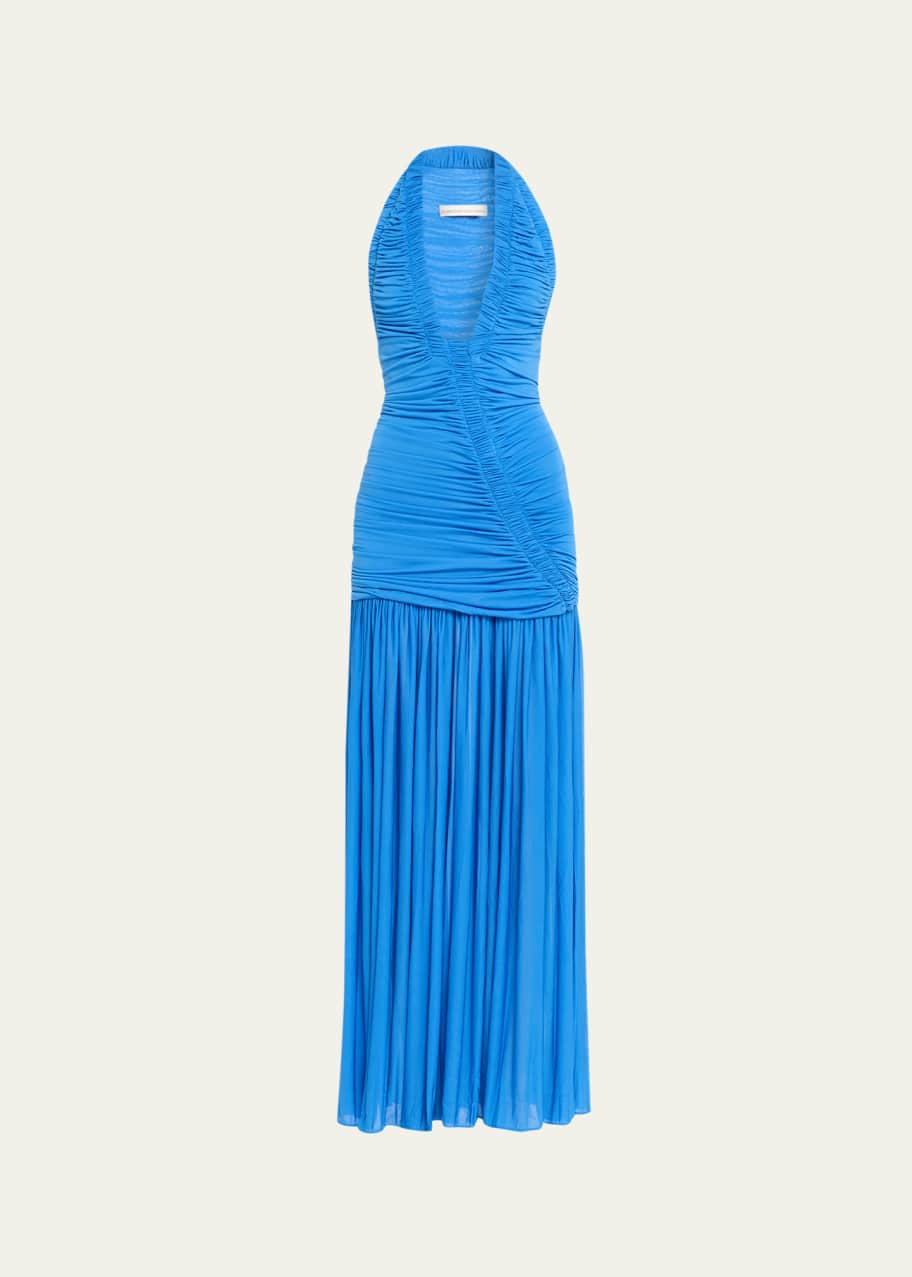 Image 1 of 1: Orion Ruched Gown