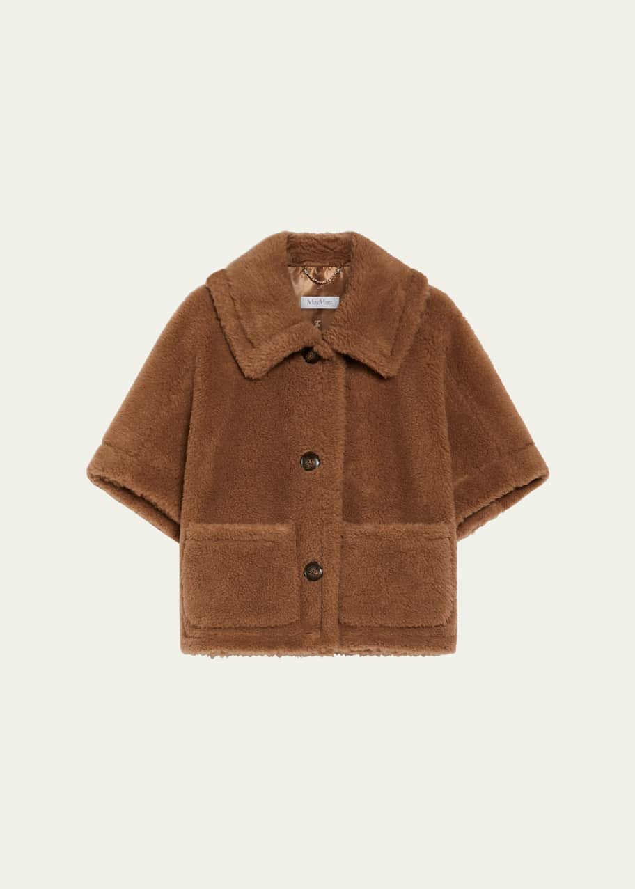 Image 1 of 1: Newtzero Virgin Wool-Blend Cape