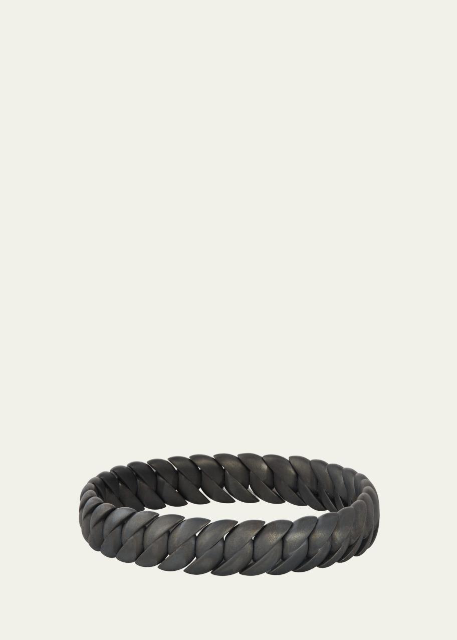 Emerson & Oliver Dia Bracelet Set Of 10 - Stainless Steel Matte Black/Gold/Silver/Rose Gold, 7.5 Inch - View #5