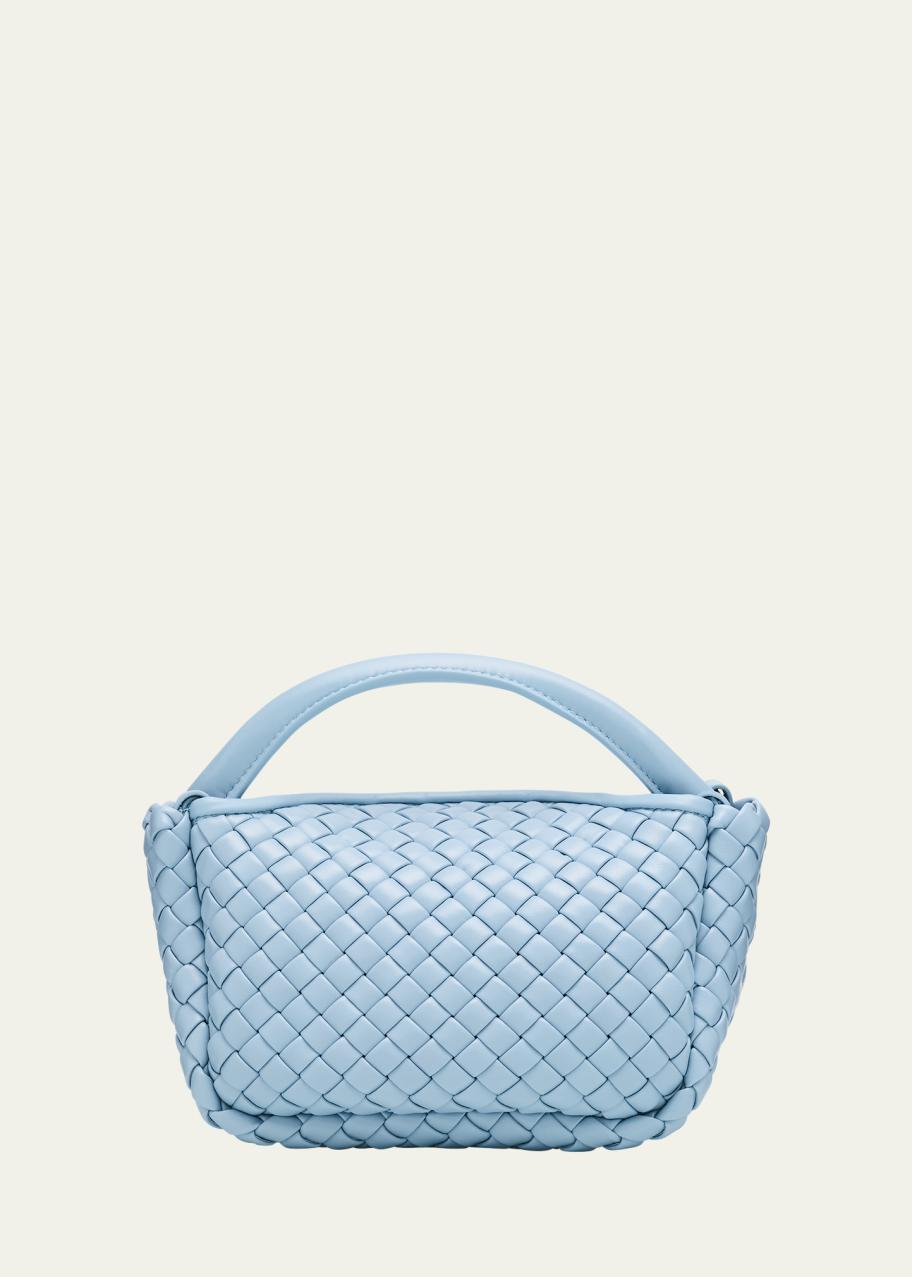 Bottega Veneta Cobble Mini Leather Top-Handle Bag - Bergdorf Goodman