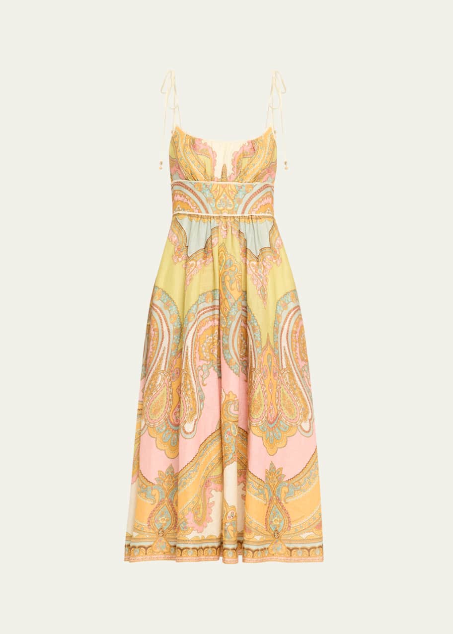 Image 1 of 1: Maxine Picnic Midi Dress