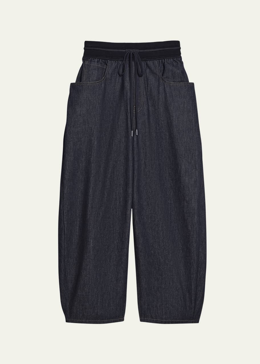 Image 1 of 1: Men's Raw Denim Cocoon Jeans