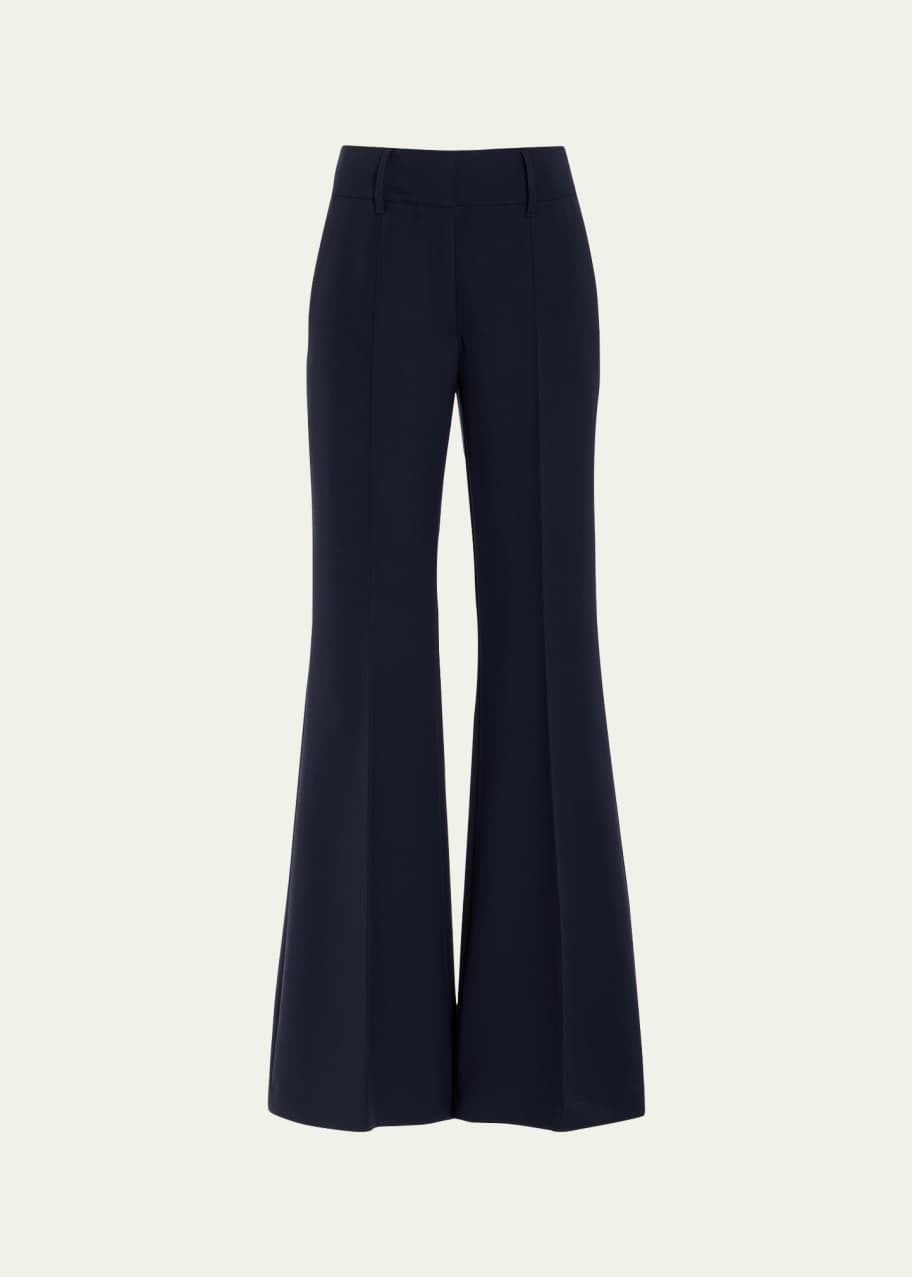 Image 1 of 1: Rhein Flared Wool Pants