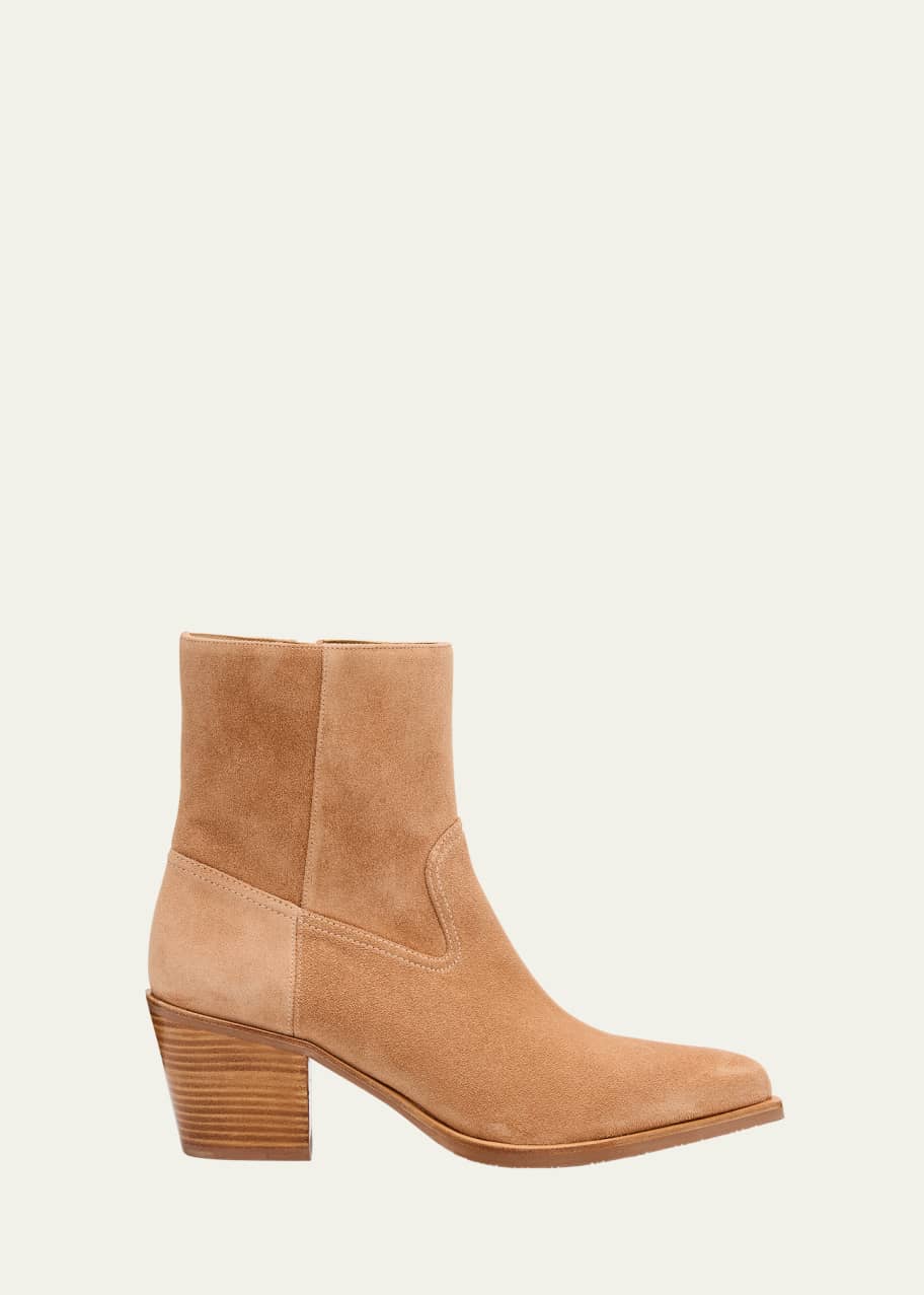 Image 1 of 1: Tate Suede Booties