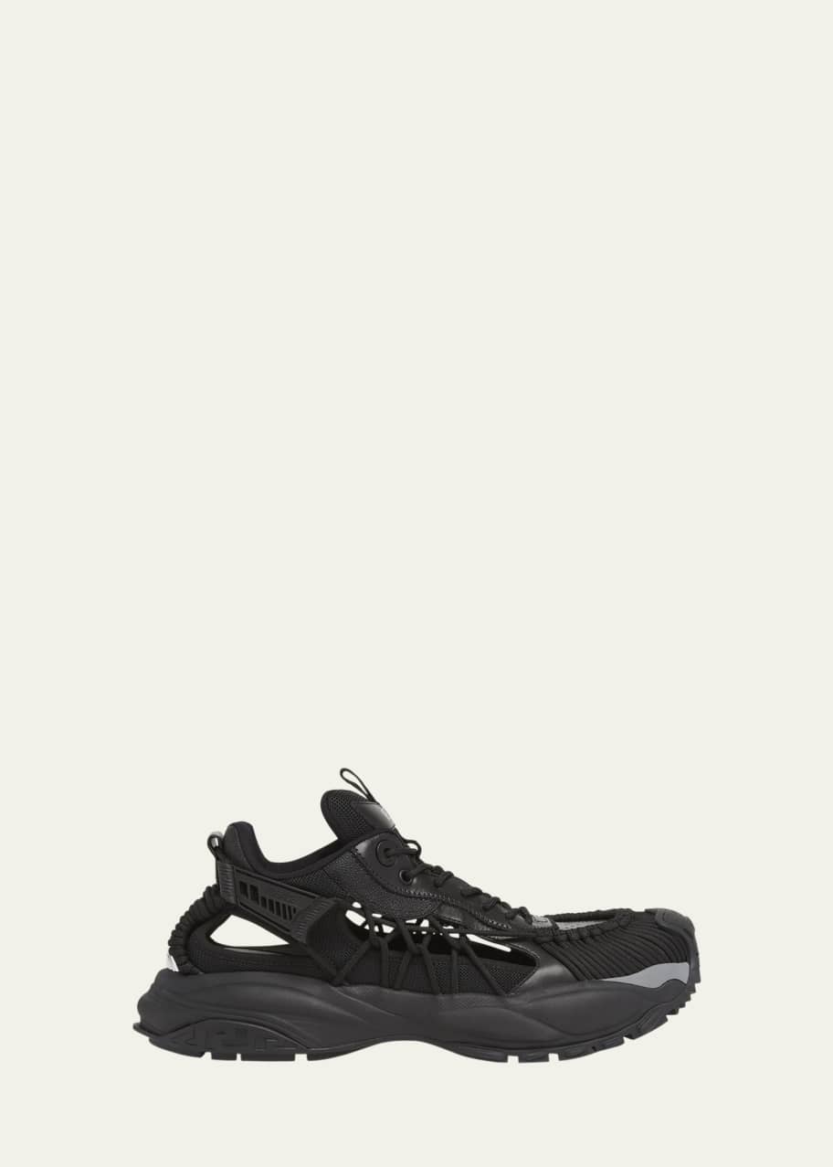 Image 1 of 1: Men's Mercury V1 Knotted Cutout Sneakers