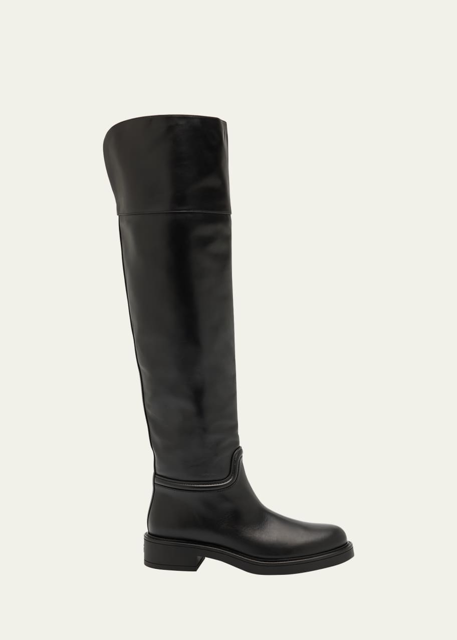 ブーツその他 Stuart Weitzman CELIA - Leather boot Stuart Weitzman Celia Leather Knee-high Boots Black Stuart