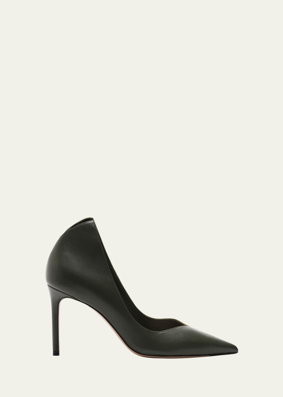 Image 1 of 1: Pandora Leather Stiletto Pumps