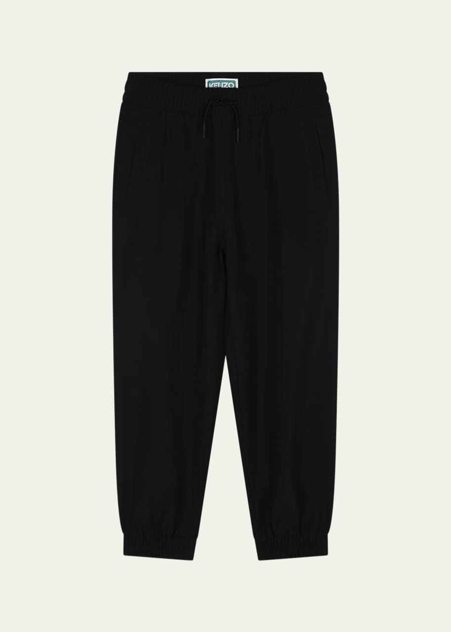 Image 1 of 1: Kid's Logo Drawstring Sweatpants, Size 2-5