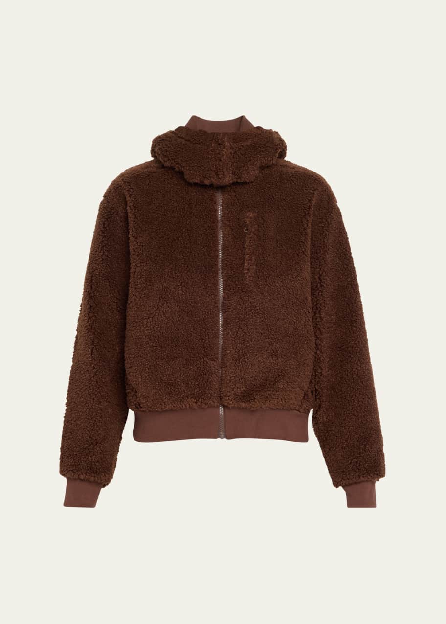 Image 1 of 1: Adventure Hooded Sherpa Jacket