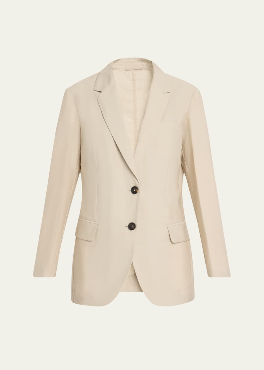 アウターその他 BRUNELLO CUCINELLI Woman Blazer Beige MG5237050 C001 Brunello Cucinelli Brunello Cucinelli Blazer Woman Beige