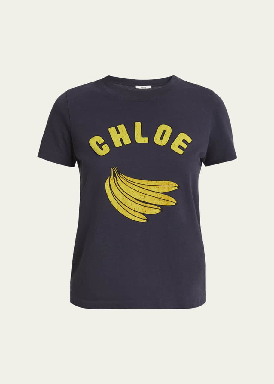 Chloe Logo Graphic T-Shirt - Bergdorf Goodman