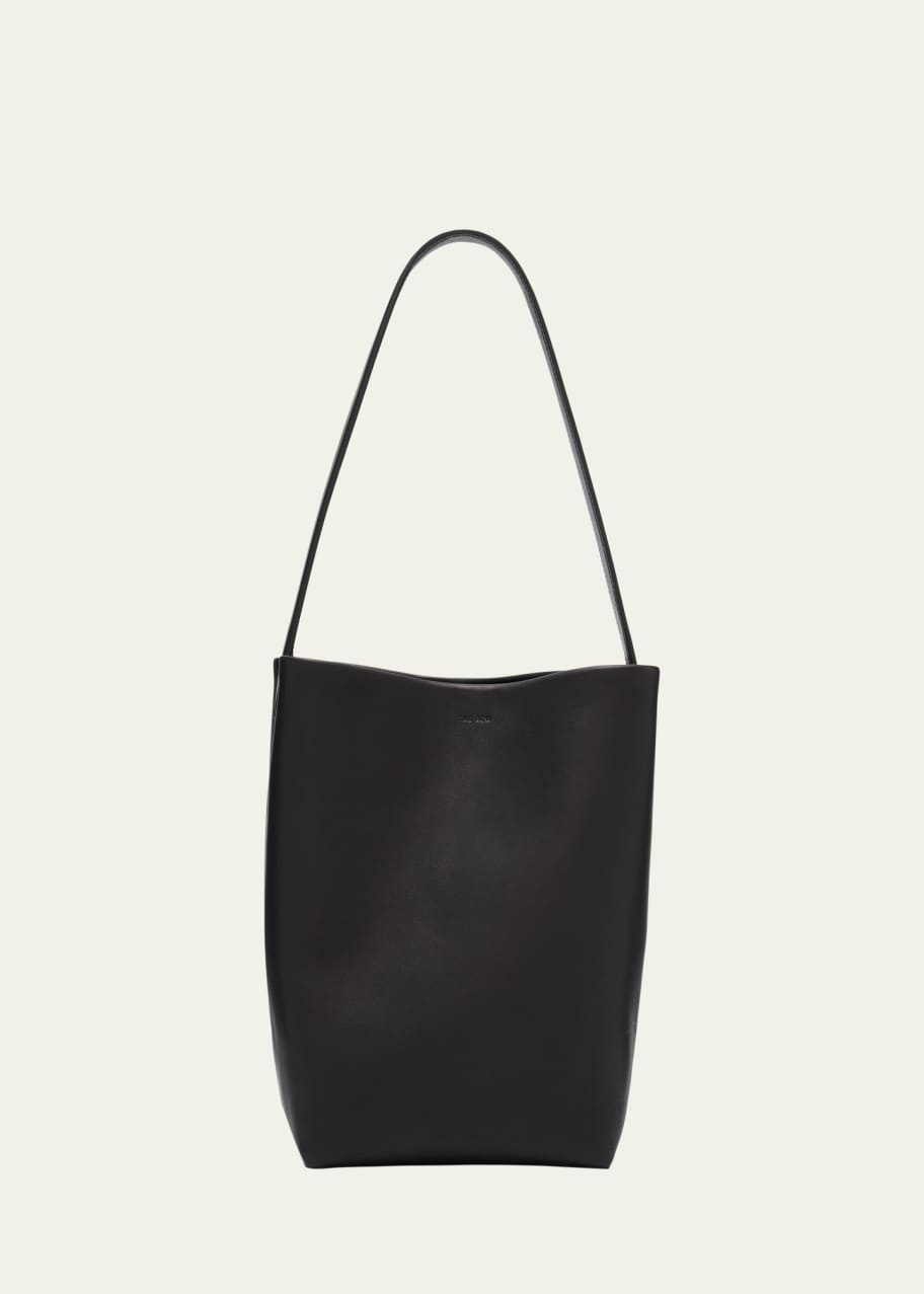カフェラテコーデ【THE ROW】Park Medium North-South Tote Bag THE ROW Park Medium North-South Tote Bag in Saddle Leather