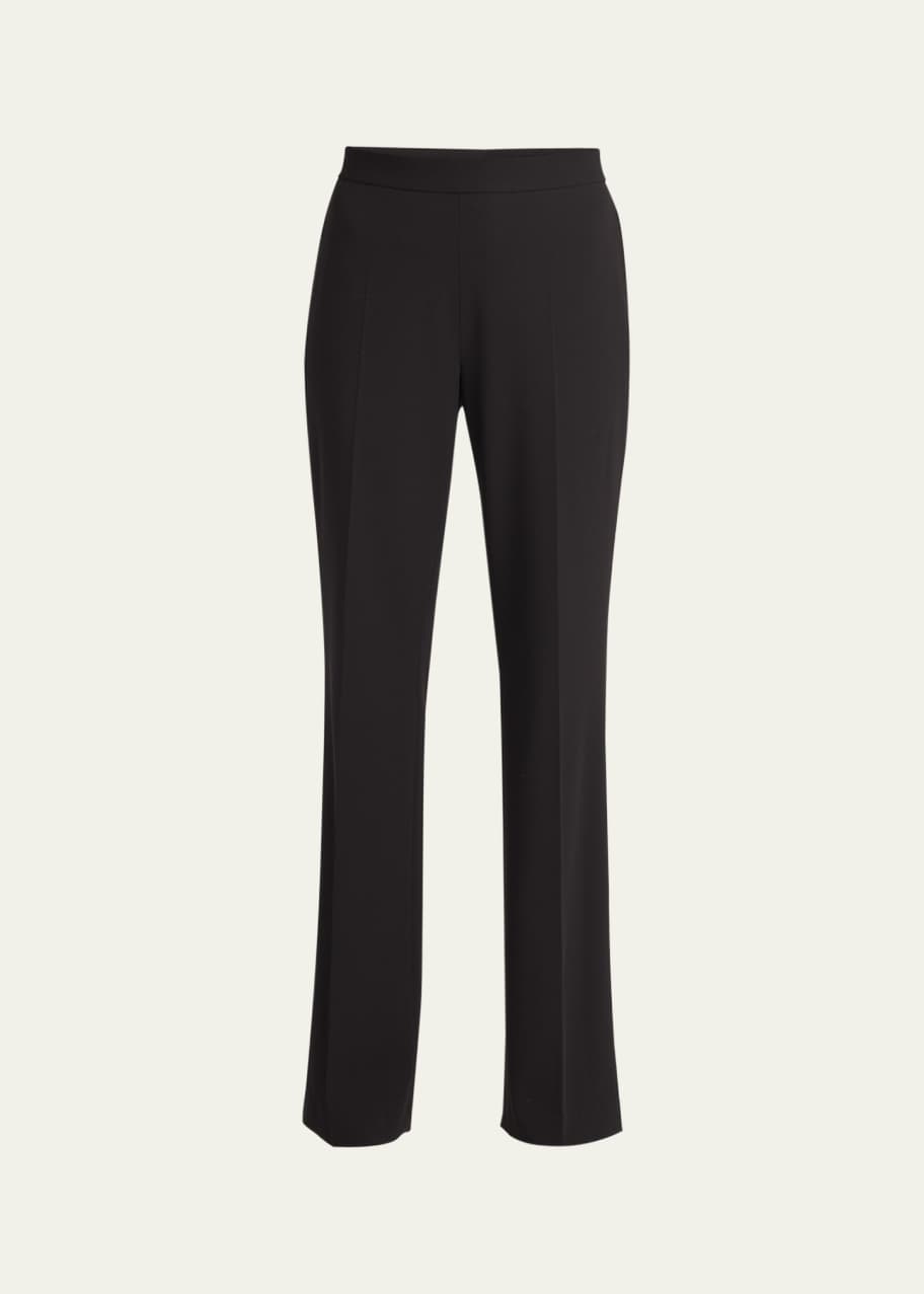 Image 1 of 1: Dina Straight Leg Wool Pants