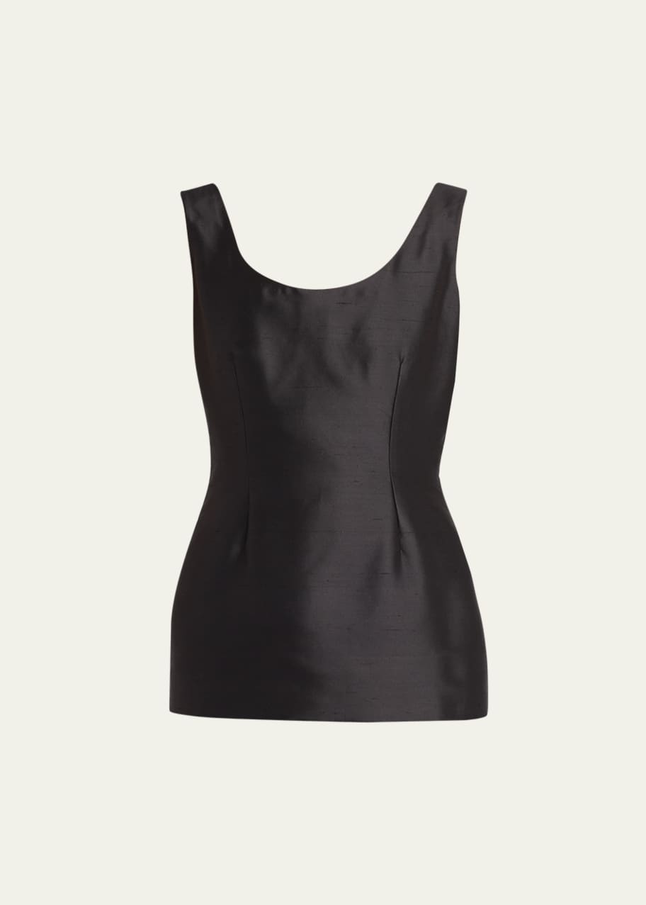 Image 1 of 1: Emeric Hourglass Silk Top