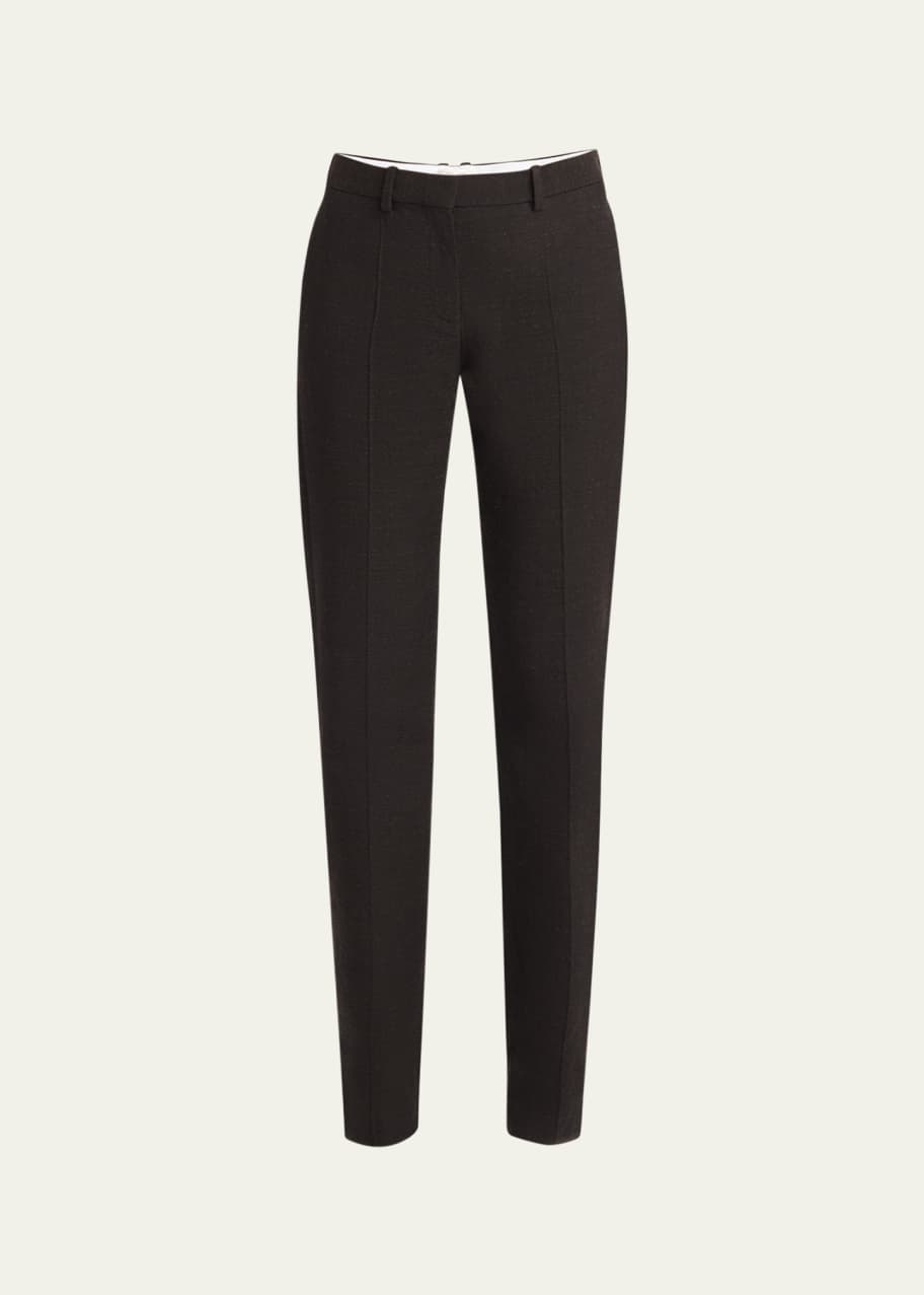 Image 1 of 1: Selvie Skinny Leg Wool Pants