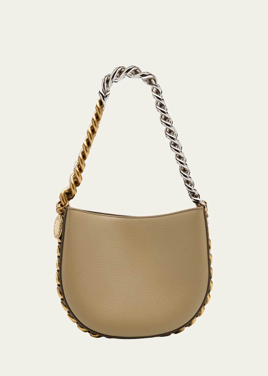 Image 1 of 1: Small Vegan Leather Shoulder Bag