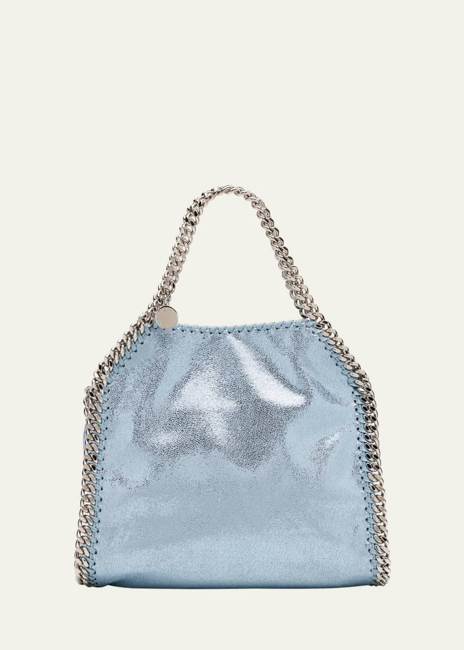 Image 1 of 1: Falabella Mini Metallic Tote Bag