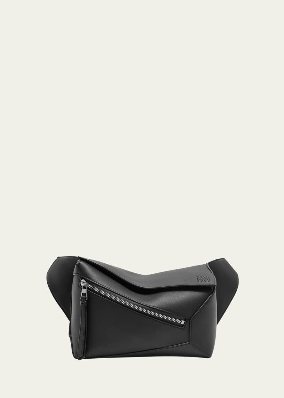 Image 1 of 1: Men's Puzzle Small Bumbag in Calfskin