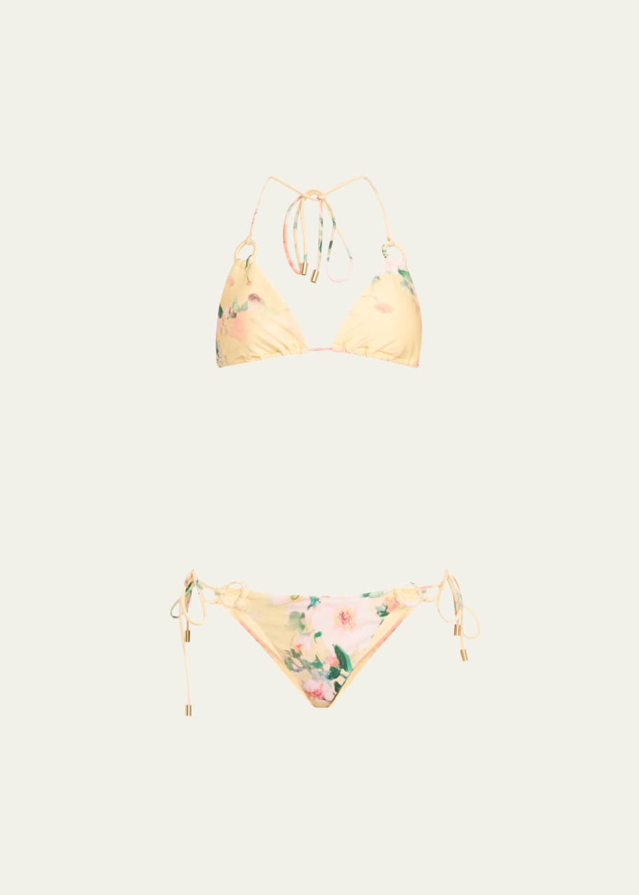 ★Zimmermann★ Everley フラワー付き ビキニ Ivory ☆Zimmermann☆ Everley フラワー付き ビキニ Ivory
