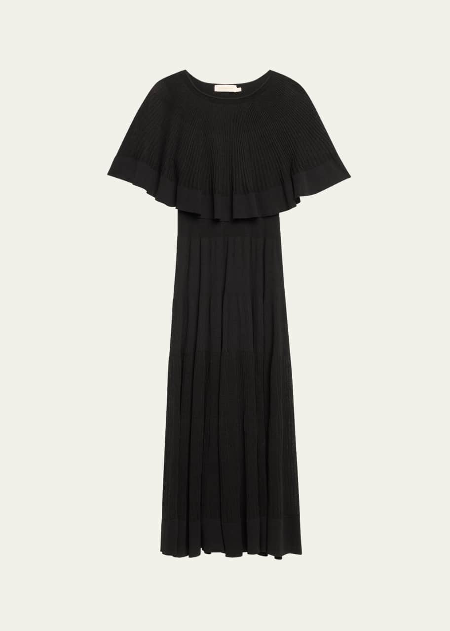 【Zimmermann】BURNOUT PLEATED DRESS プリーツ ドレス Zimmermann Burnout Pleated Midi Dress in Black | Lyst