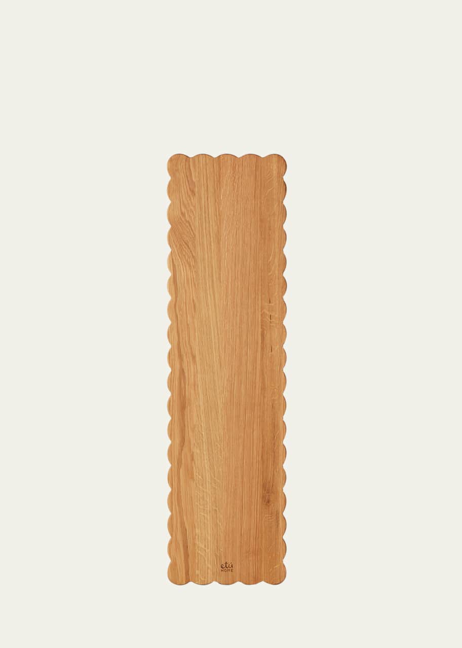 Image 1 of 1: Scalloped Cutting Plank, Large