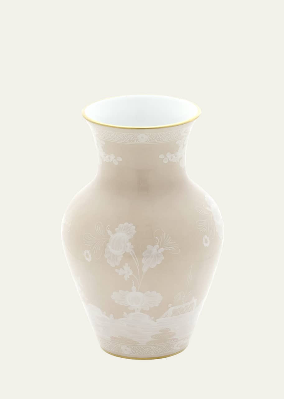 Image 1 of 1: Oriente Italiano Meringa Ming Vase - 10"