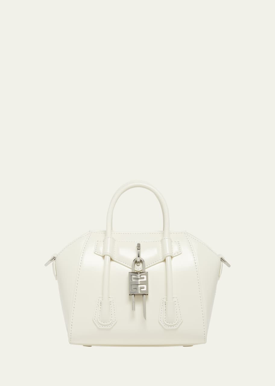 Givenchy Antigona Lock Toy Top-Handle Bag in Leather - Bergdorf