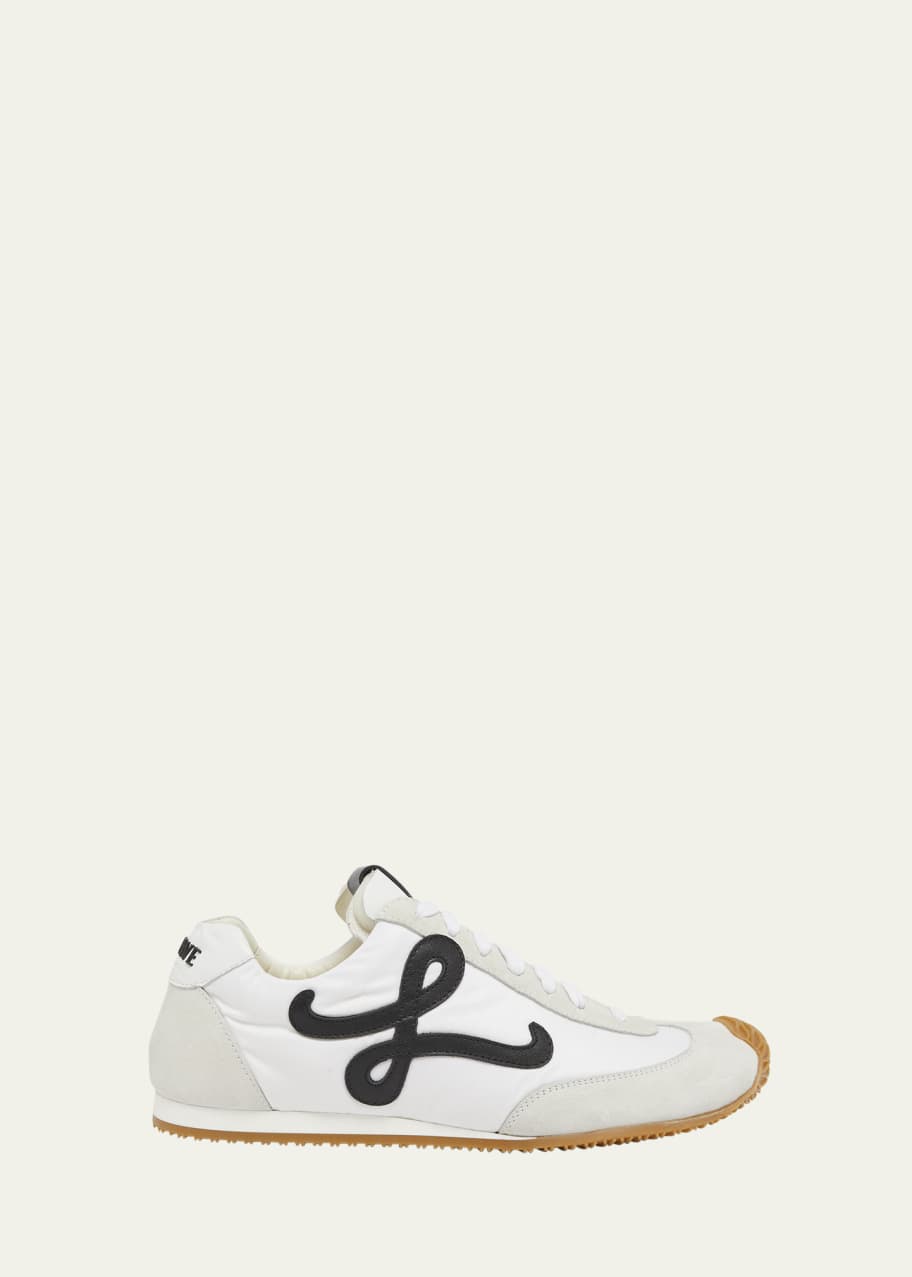 LOEWE〔FLOW RUNNER スニーカー〕 Loewe - Flow Runner Raw Denim Sneaker | Mitchell Stores