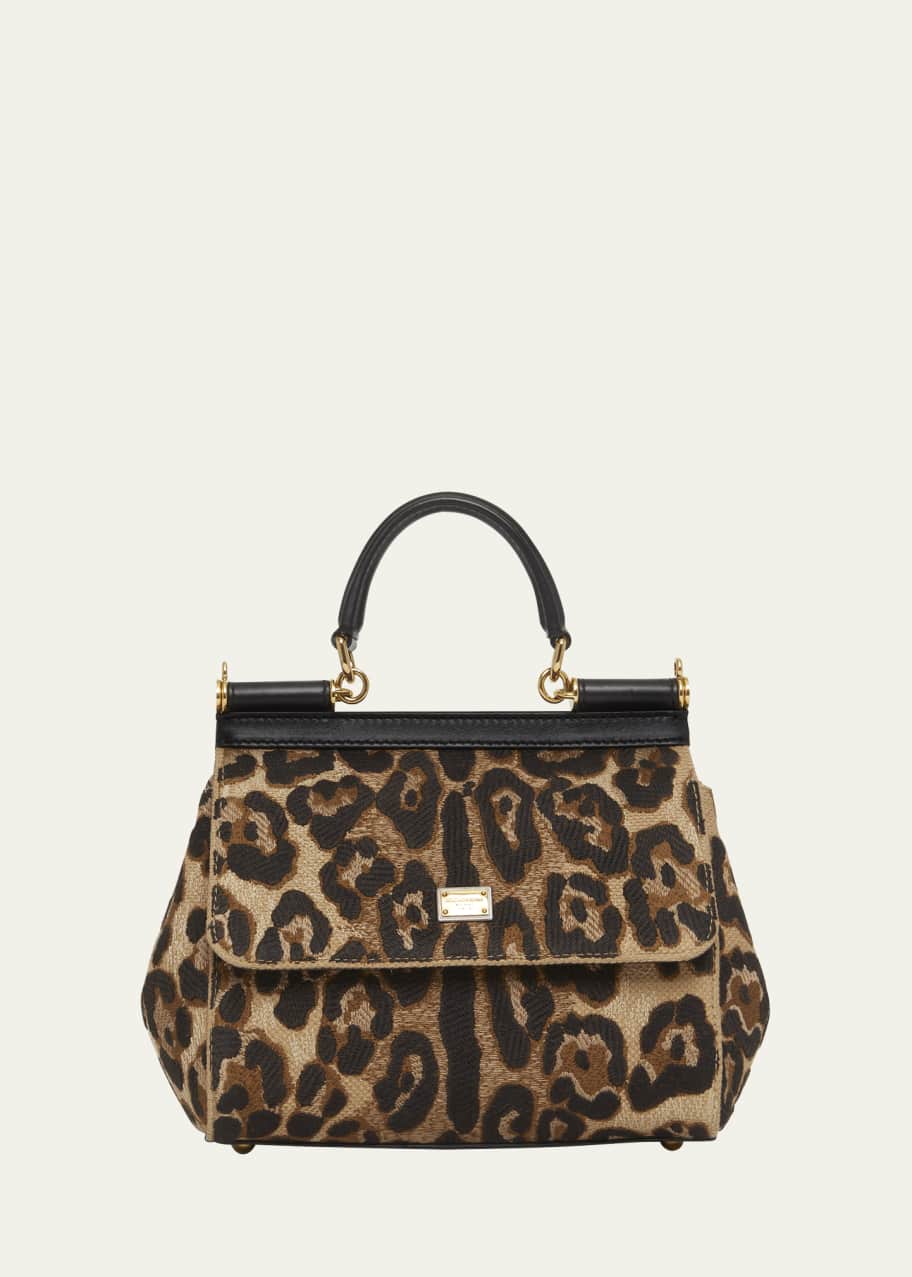 トートバッグ Dolce&Gabbana SMALL SICILY SHOPPING BAG WITH LEO PRINT 21250251_51200796_600.jpg