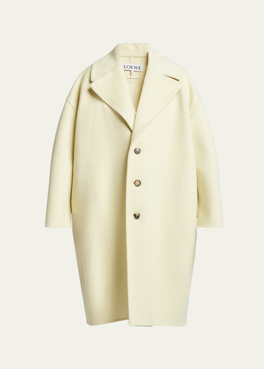 Image 1 of 1: Rounded Wool Coat