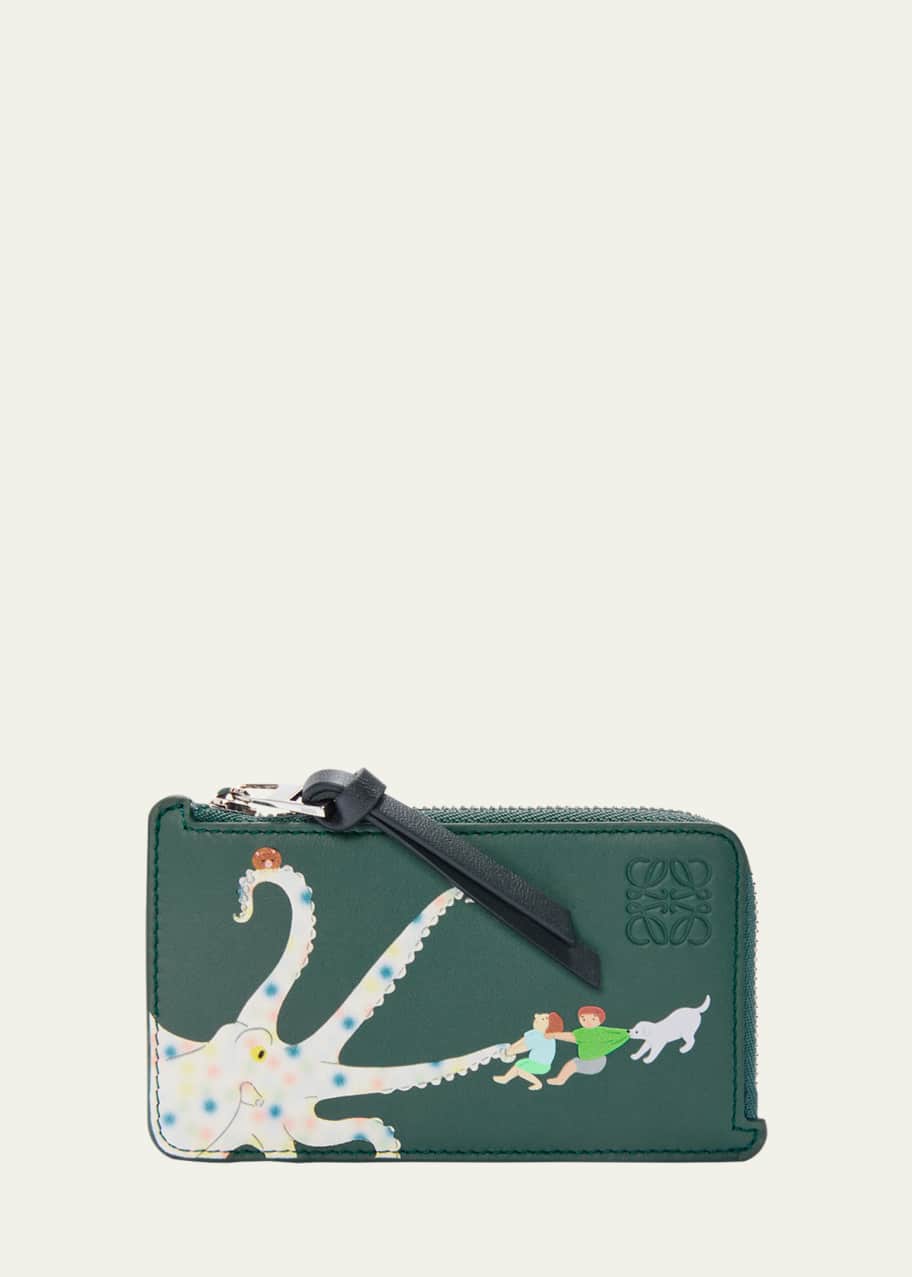 Image 1 of 1: x Suna Fujita Men's Octopus Coin Card Holder