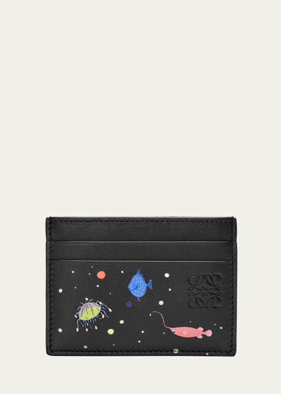 カードケース・名刺入れ LOEWE Deep Sea Card Holder 楽天市場】ロエベ/LOEWE 名刺入れ メンズ PUZZLE STITCHES