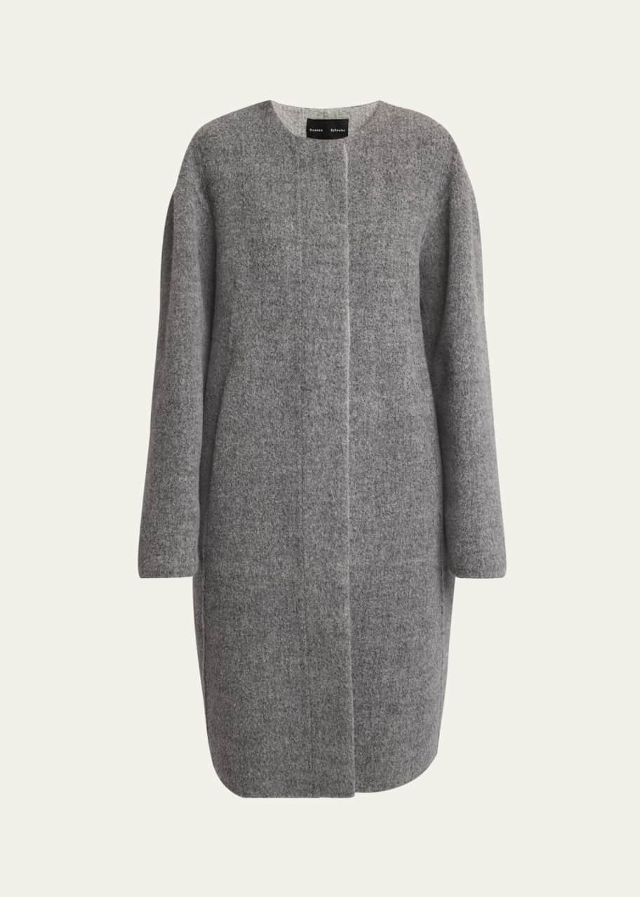 Image 1 of 1: Albers Textured Double Face Wool Coat