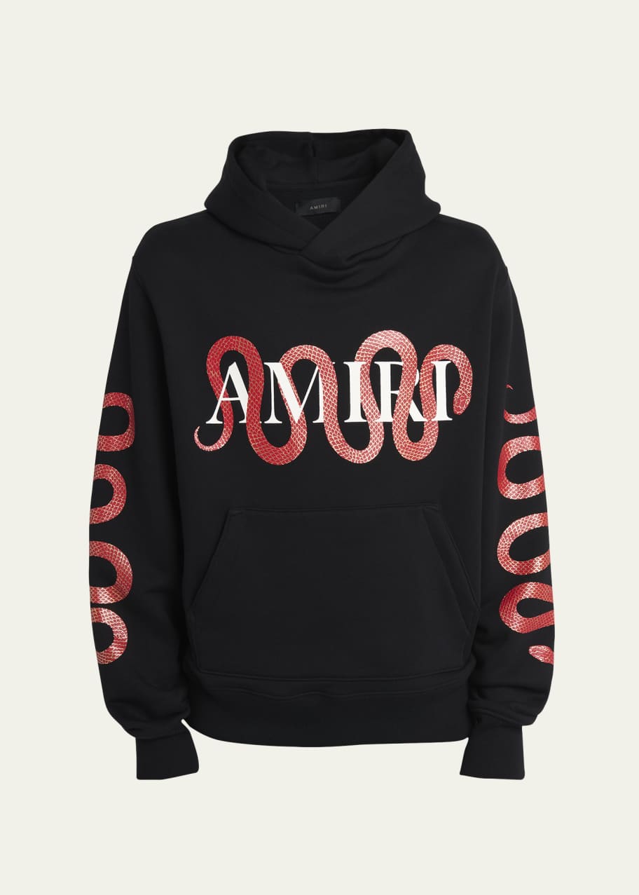 Image 1 of 1: Men's Snake Logo Hoodie
