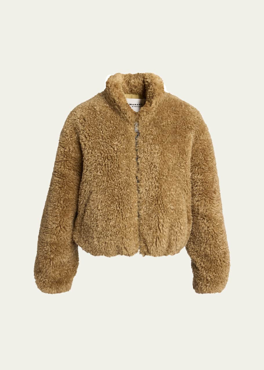 ISABEL MARANT ETOILE ボアコート　ファーコート Etoile Isabel Marant Anasta Faux Fur Jacket - Bergdorf Goodman