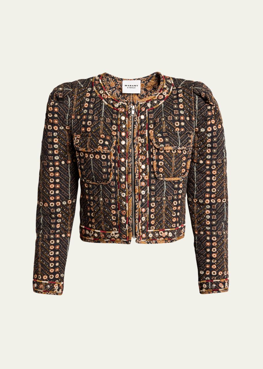 Etoile Isabel Marant Christy Quilted Jacket - Bergdorf Goodman