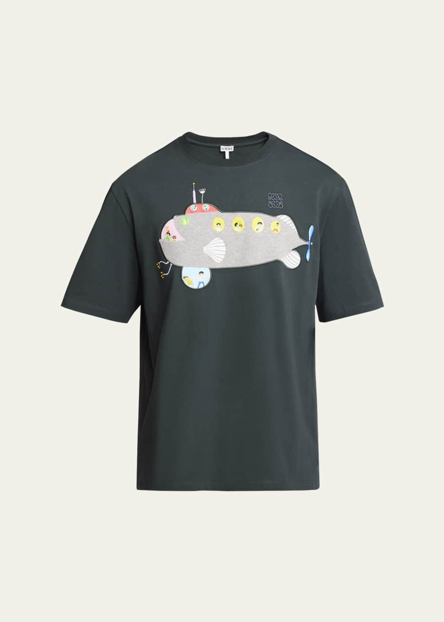 Loewe x Suna Fujita Men's Submarine T-Shirt - Bergdorf Goodman