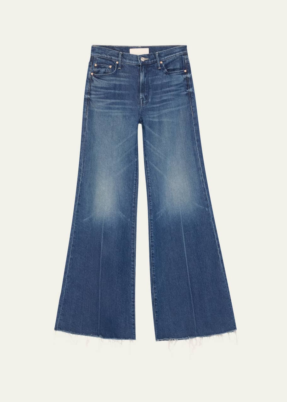 Image 1 of 1: The Twister Sneak Fray Jeans