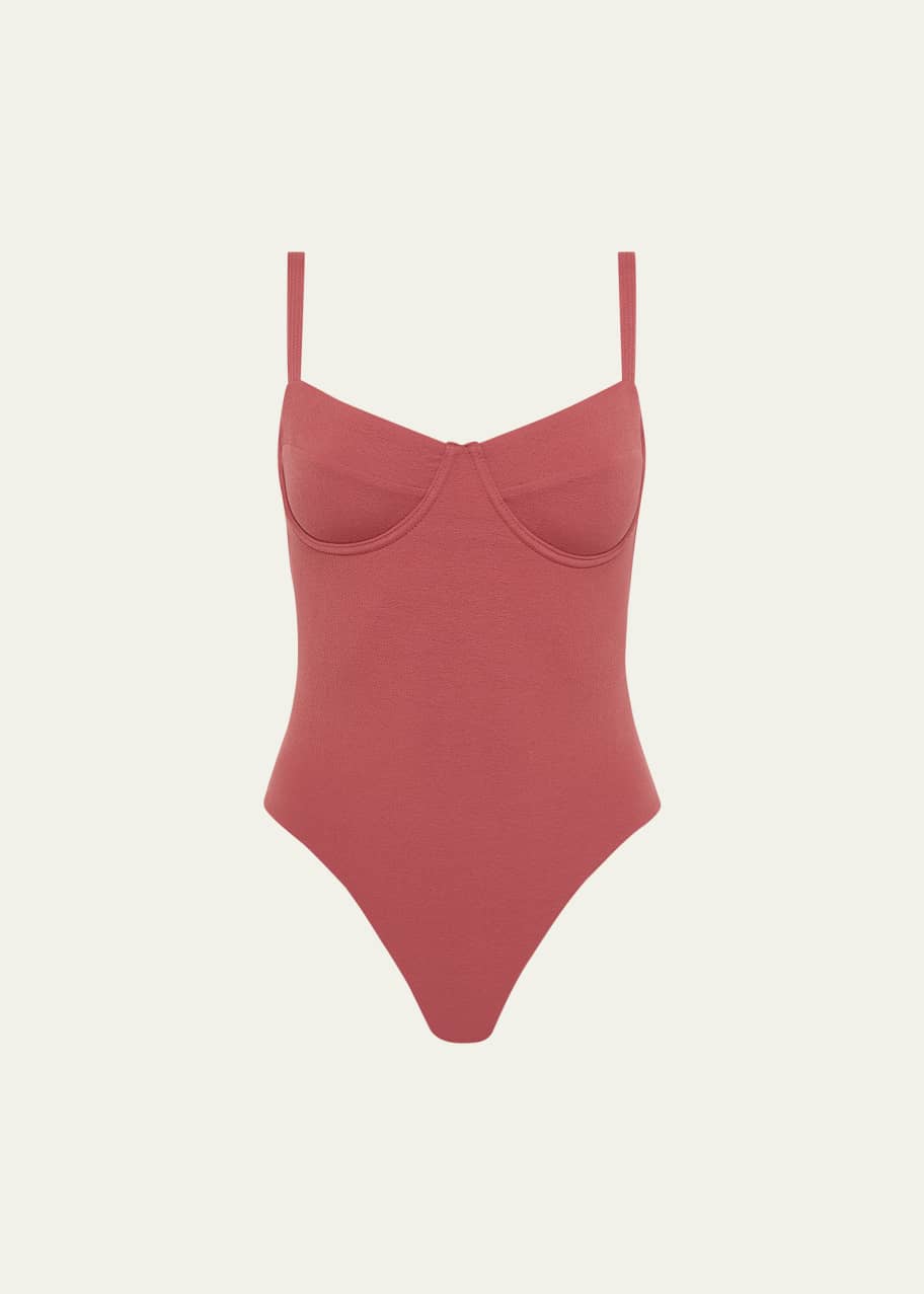 Image 1 of 1: Balconette One-Piece Swimsuit
