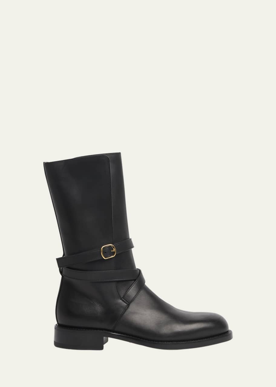 Image 1 of 1: Jodhpur Strappy Boots