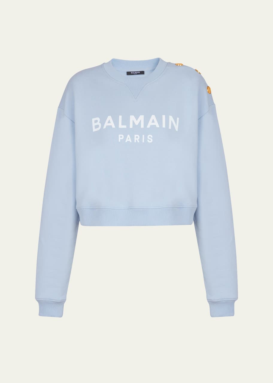 Image 1 of 1: Logo Cropped Sweatshirt