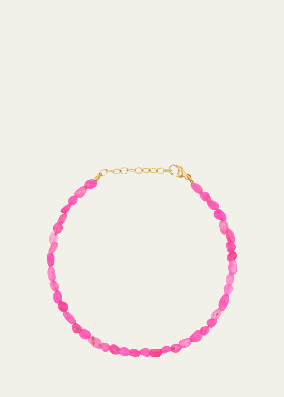 Image 1 of 1: Pink Pebble Opal Bracelet