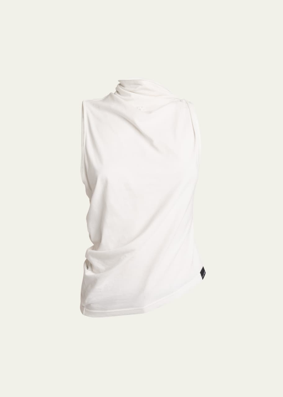 Image 1 of 1: Draped Sleeveless Top