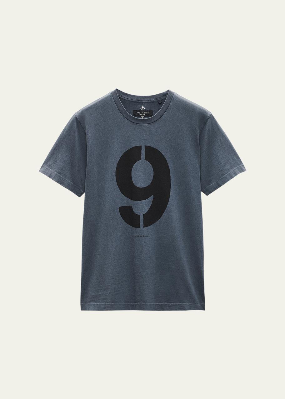 Rag & Bone Men's Numbers Game 9 T-Shirt - Bergdorf Goodman