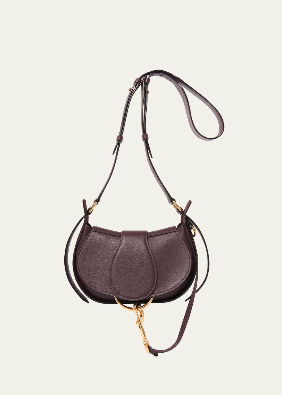 Chloé レザー バッグ Chloe Ride Small Flap Crossbody Bag in Calfskin - Bergdorf Goodman