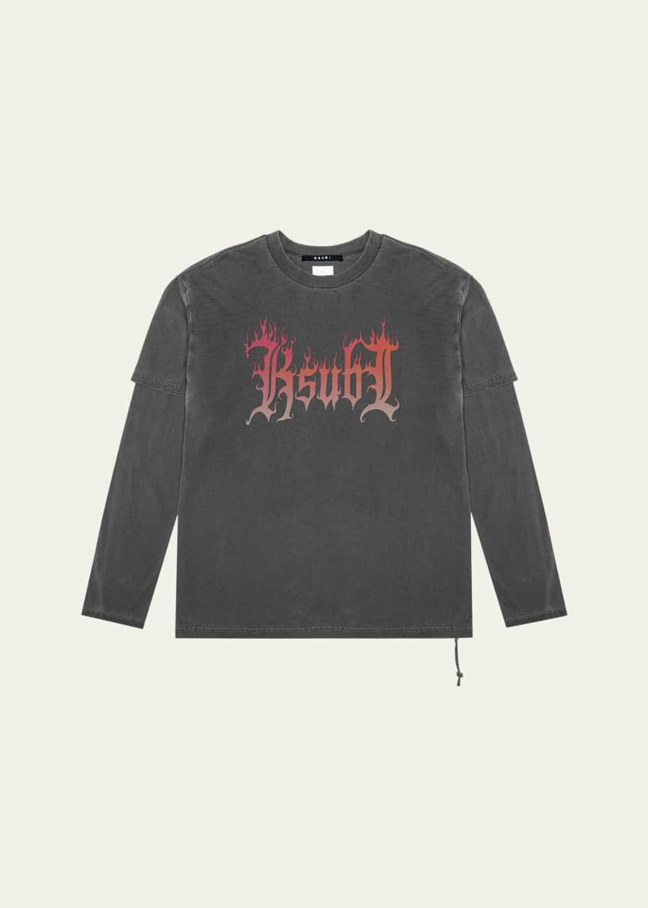 Image 1 of 1: Men's Fuego Layered T-Shirt