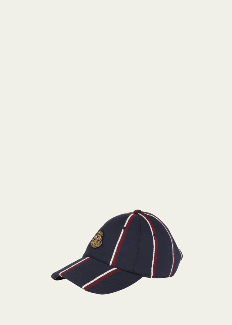 Image 1 of 1: College Striped Baseball Cap